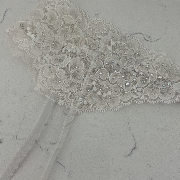 Victoria Secret Sequin Panties and Garter - Picture 4 of 8